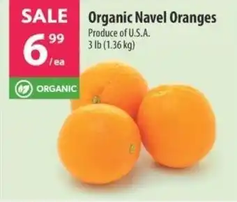 Co-op Organic Navel Oranges offer