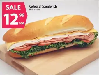 Co-op Colossal Sandwich offer
