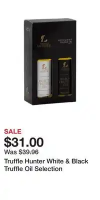 Well Truffle hunter white & black truffle oil selection offer