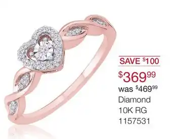 Charm Diamond Sterling silver & 10k rose gold 0.29ctw diamond mom heart pendant offer