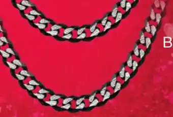 Charm Diamond Sterling silver black ruthenium 22 6.25mm curb chain offer