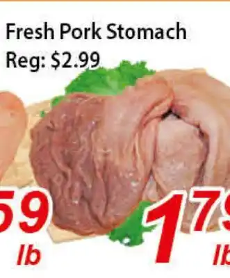 Seasons Foodmart Fresh pork stomach offer