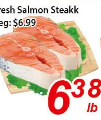 Seasons Foodmart Fresh salmon steakk offer