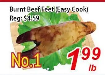 Seasons Foodmart Burnt beef feet (easy cook) offer