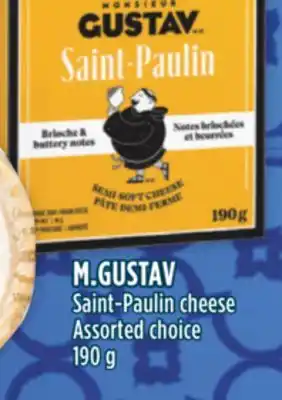 Marché Adonis M.gustav saint-paulin cheese offer