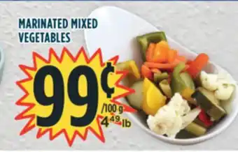 Marché Adonis Marinated mixed vegetables offer