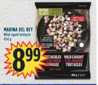 Marché Adonis Marina del rey wild squid tentacle offer