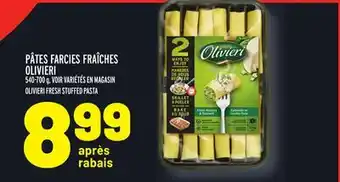 Metro Pâtes farcies fraîches olivieri | olivieri fresh stuffed pasta offer