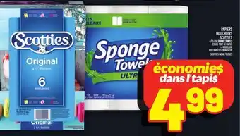 Metro Papiers mouchoirs scotties | scotties facial tissues offer