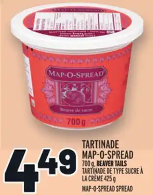 Metro Tartinade map-o-spread | map-o-spread spread offer