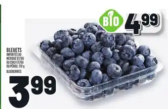 Metro Bleuets | blueberries offer