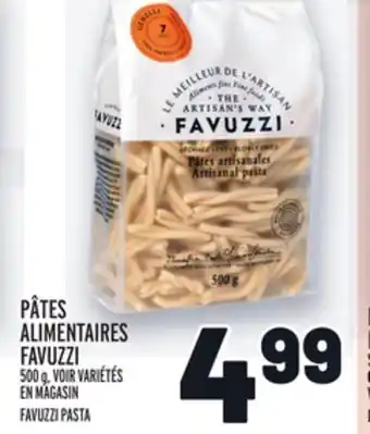 Metro Pâtes alimentaires favuzzi | favuzzi pasta offer