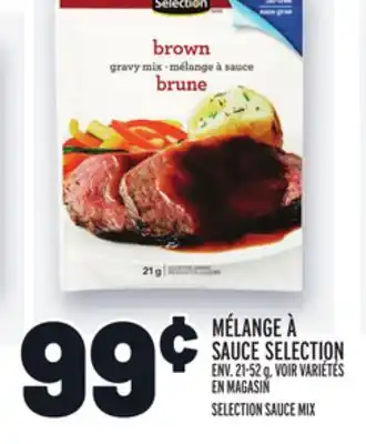 Metro Mélange à sauce selection | selection sauce mix offer