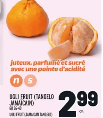 Metro Ugli fruit (tangelo jamaïcain) | ugli fruit (jamaican tangelo) offer