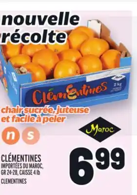 Metro Clémentines | clementines offer