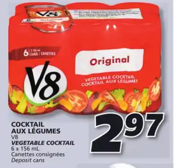 IGA V8 vegetable cocktail offer