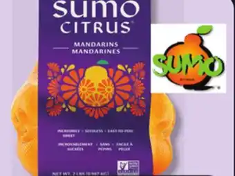 IGA Sumo mandarins offer