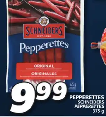 IGA Schneiders pepperettes offer