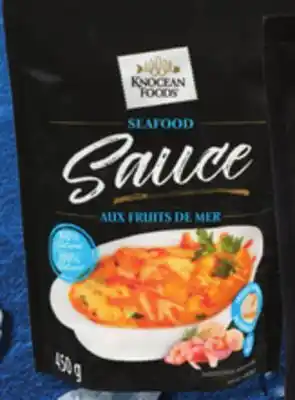 IGA Knocean foods frozen seafood sauce offer