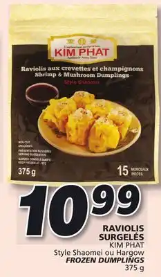 IGA Kim phat frozen dumplings offer