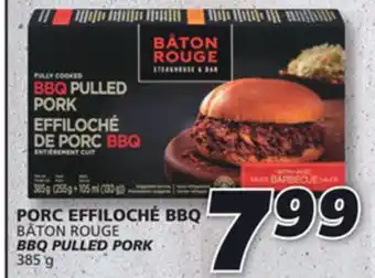 IGA Bâton rouge bbq pulled pork offer