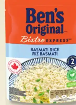 IGA Ben's original rice offer
