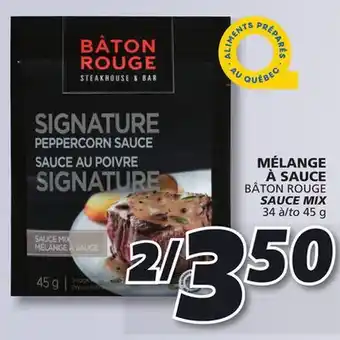 IGA Bâton rouge sauce mix offer