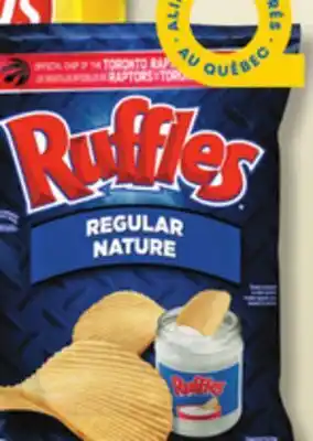 IGA Ruffles chips offer
