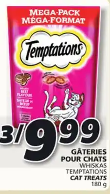 IGA Whiskas temptations cat treats offer