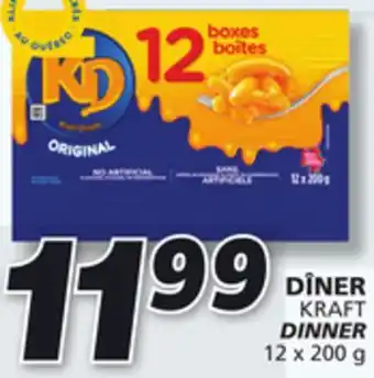 IGA Kraft dinner offer