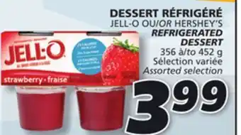 IGA Jell-o refrigerated dessert offer
