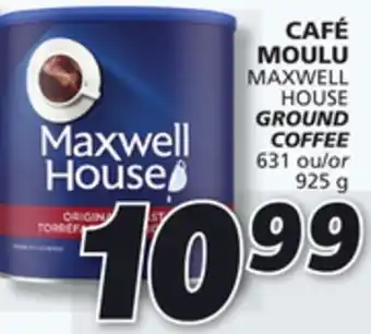IGA Maxwell house ground coffee offer