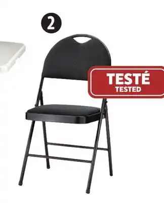 Canadian Tire For-living high-back folding chair offer