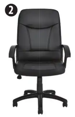 Canadian Tire For living split-leather office chair offer