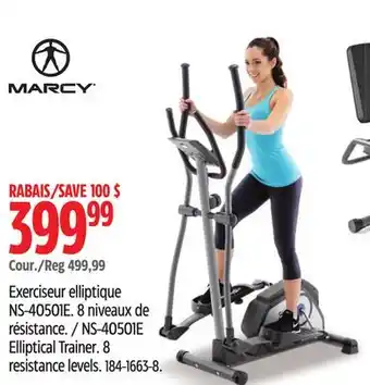 Canadian Tire Marcy ns-40501e elliptical trainer offer