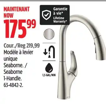 Canadian Tire Delta seaborne 1-handle offer