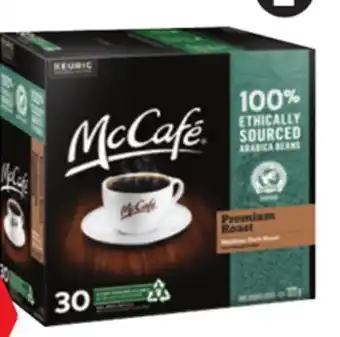 Canadian Tire Selected tim hortons or mccafe k-cup pods, 30-ct offer
