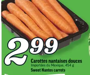 Marché Richelieu Carottes nantaises douces | sweet nantes carrots offer