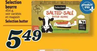 Marché Richelieu Selection beurre | selection butter offer