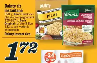 Marché Richelieu Dainty riz instantané | dainty instant rice offer