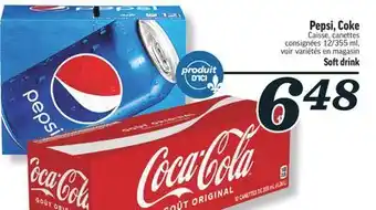 Marché Richelieu Pepsi, coke | soft drink offer