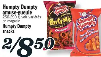 Marché Richelieu Humpty dumpty amuse‑gueule | humpty dumpty snacks offer