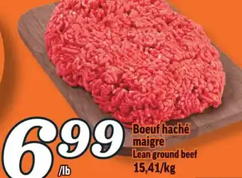 Marché Richelieu Boeuf haché maigre | lean ground beef offer