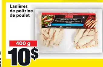 Super C Lanières de poitrine de poulet irresistibles | irresistibles chicken breast strips offer