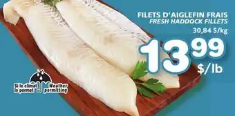 Marches Tradition Fresh haddock fillets offer