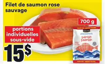 Super C Filet de saumon rose sauvage | boneless and skin-on fillets offer