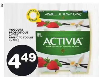 Marches Tradition Activia probiotic yogurt offer
