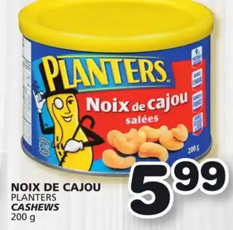 Marches Tradition Planters cashews offer