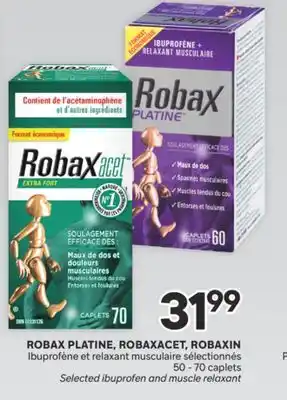 Brunet Robax platine, robaxacet, robaxin ibuprofène et relaxant musculaire sélectionnés offer
