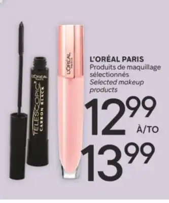 Brunet L'oréal paris produits de maquillage sélectionnés offer